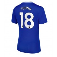 Everton Ashley Young #18 Heimtrikot Frauen 2024-25 Kurzarm